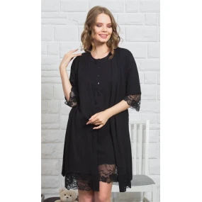 Dámský župan s noční košilí Adéla