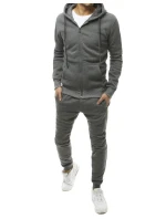 FashionStreet pánské tmavě šedé tepláky AX0379