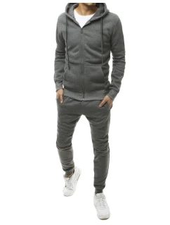 FashionStreet pánské tmavě šedé tepláky AX0379
