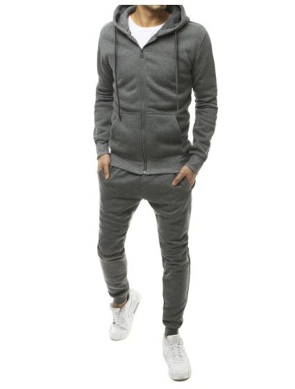 FashionStreet pánské tmavě šedé tepláky AX0379