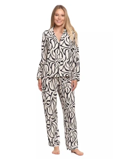 Pyžamo model 21418646 dlouhé/r SXL pruhované - Moraj