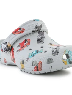 Žabky Crocs Classic Race Cars Graphic Jr 210992-1NN