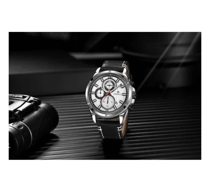 Pánské hodinky + krabička model 21804885 - PERFECT Pánské hodinky + krabička model 21804885 - PERFECT