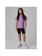 Dívčí hladké tričko 4F 4FJRSS26TTSHF3554-12S dětské