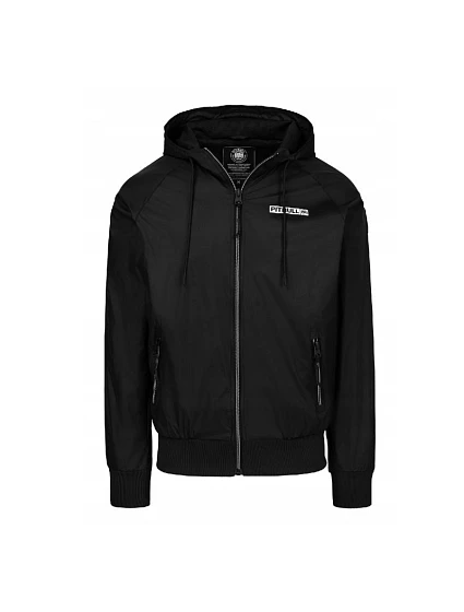 Pánská přechodová bunda Pit Bull West Coast Athletic Logo II, černá – 526023900, pánská