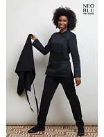 Dámský s dlouhým rukávem deep black model 22448992 - NEOBLU Dámský s dlouhým rukávem deep black model 22448992 - NEOBLU