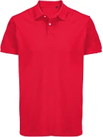 SOL'S Pacific Unisex piqué polo z těžké bavlny 25.4439 red SOL'S Pacific Unisex piqué polo z těžké bavlny 25.4439 red