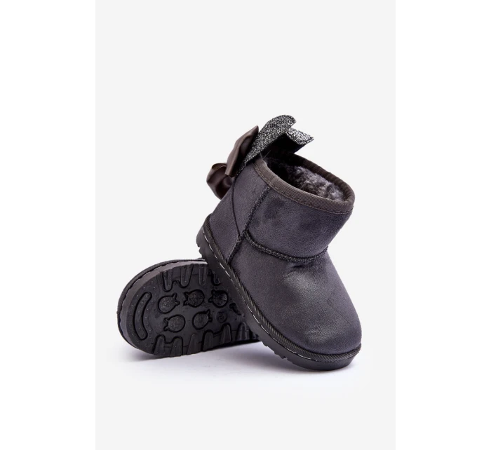 Dívčí Sněhové Boty S Šedá model 21636372 - Boto