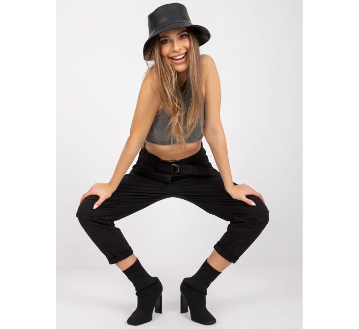 Spodnie DHJ SP model 20961821 czarny - FPrice