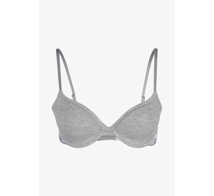 Podprsenka s kosticí F3784E- 020 šedá - Calvin Klein