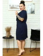 Dámské šaty model 18587035 modré - Karko