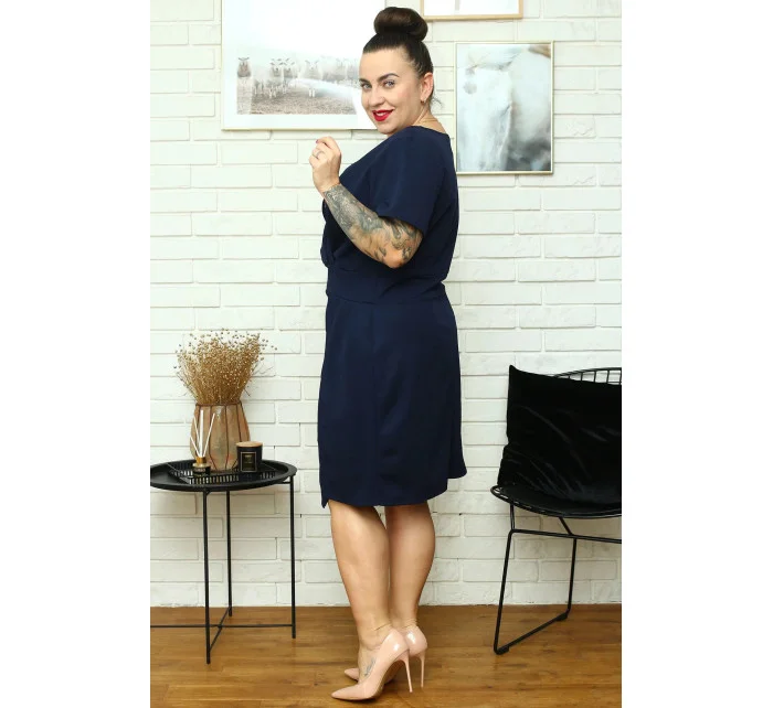 Dámské šaty model 18587035 modré - Karko