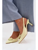 Sandály na podpatku  model 225218 Step in style