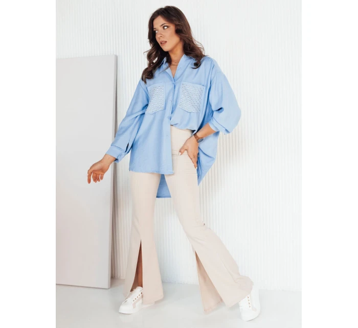 dámská košile modrá Dstreet model 21972997 - FashionStreet dámská košile modrá Dstreet model 21972997 - FashionStreet