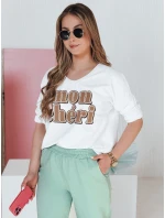 Dámská halenka s potiskem bílá Dstreet model 21988803 - FashionStreet