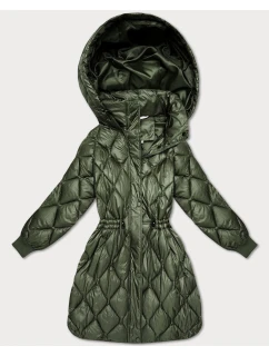 dámská zimní oversize bunda v khaki barvě model 21756253 - MINORITY