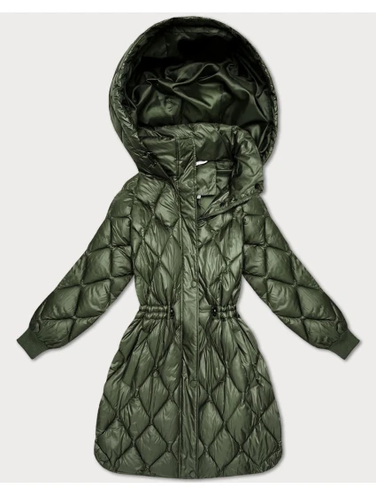 dámská zimní oversize bunda v khaki barvě model 21756253 - MINORITY