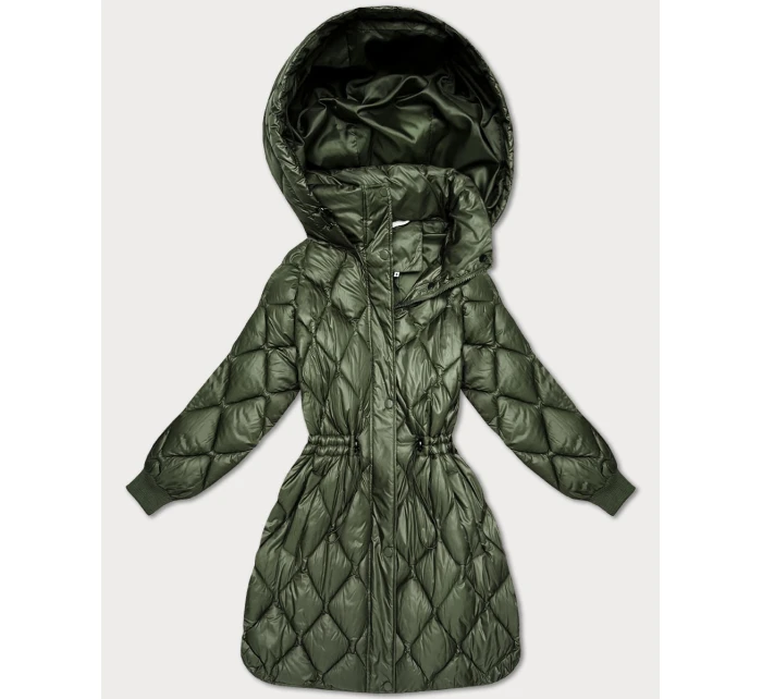 dámská zimní oversize bunda v khaki barvě model 21756253 - MINORITY