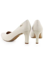 Dámské lodičky na podpatku s pásky Sergio Leone 1459