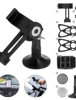 Držák telefonu Rockbros černý 2017-2ABK