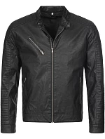 Stedman Biker Jacket Men Pánská motorkářská bunda 05.5250 black opal Stedman Biker Jacket Men Pánská motorkářská bunda 05.5250 black opal