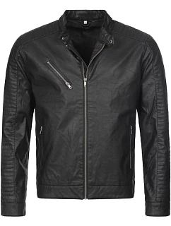 Stedman Biker Jacket Men Pánská motorkářská bunda 05.5250 black opal