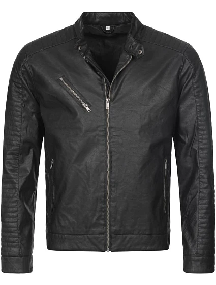 Stedman Biker Jacket Men Pánská motorkářská bunda 05.5250 black opal Stedman Biker Jacket Men Pánská motorkářská bunda 05.5250 black opal
