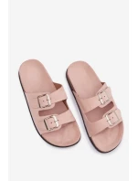 Dámské žabky Světle růžové model 21908455 - Boto