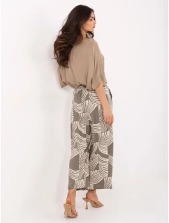 Kalhoty D73771M62237G khaki