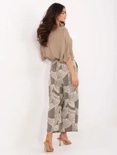 Kalhoty D73771M62237G khaki