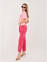 Spodnie IT SP model 22044729 fuksjowy - FPrice