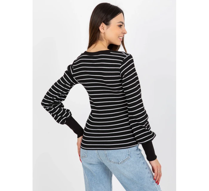 Dámská halenka RV BZ 8613.15x černobíle - FPrice