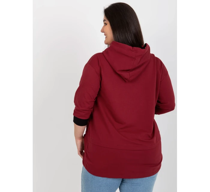 Tunika RV TU 8241.54P kaštanová Tunika RV TU 8241.54P kaštanová