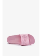 Lehké Dámské Pantofle Big Star OO274036 Růžové