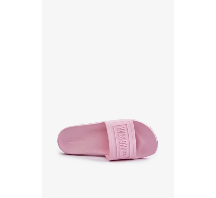 Lehké Dámské Pantofle Big Star OO274036 Růžové