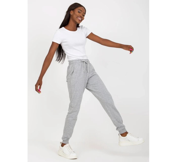 Dámské tepláky B 006.02 šedá - FPrice