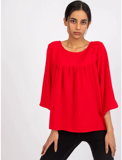 Dámská halenka CHA BZ 1701.29P Červená - FPrice Dámská halenka CHA BZ 1701.29P Červená - FPrice