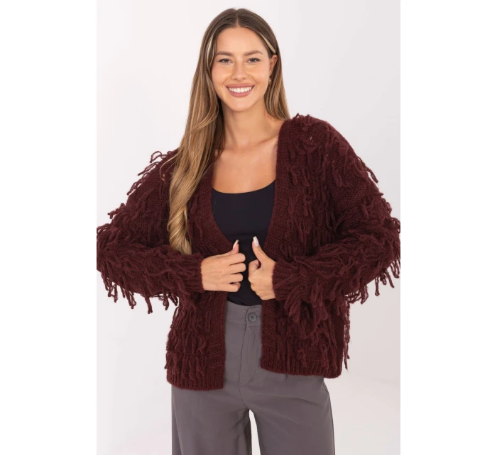 Svetr na zapínání model 217061 Rue Paris Svetr na zapínání model 217061 Rue Paris