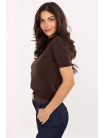 Svetr s krátkým rukávem  model 219593 Factory Price