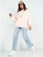 Dámská oversize mikina peach Dstreet model 21972851 - FashionStreet