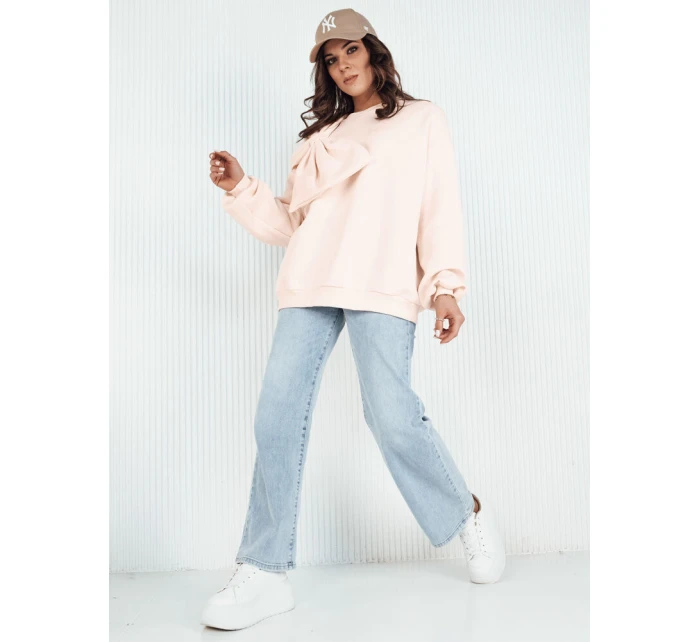 Dámská oversize mikina peach Dstreet model 21972851 - FashionStreet