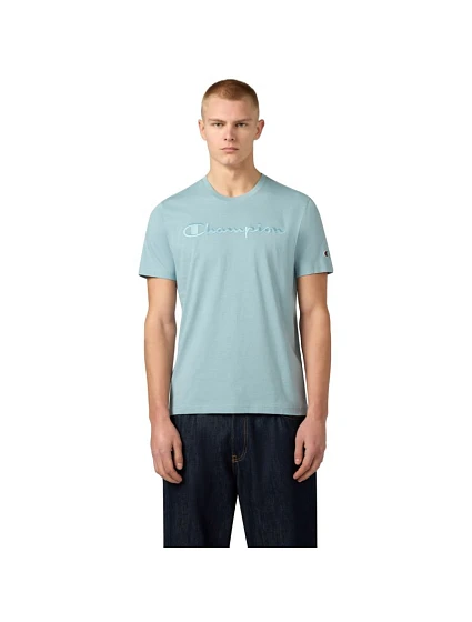 Pánské tričko SS Tee blue  pánské model 22121685 - CHAMPION