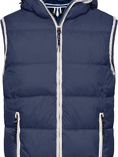 JN Pánská vesta 02. navy/white model 22495170 - Daiber
