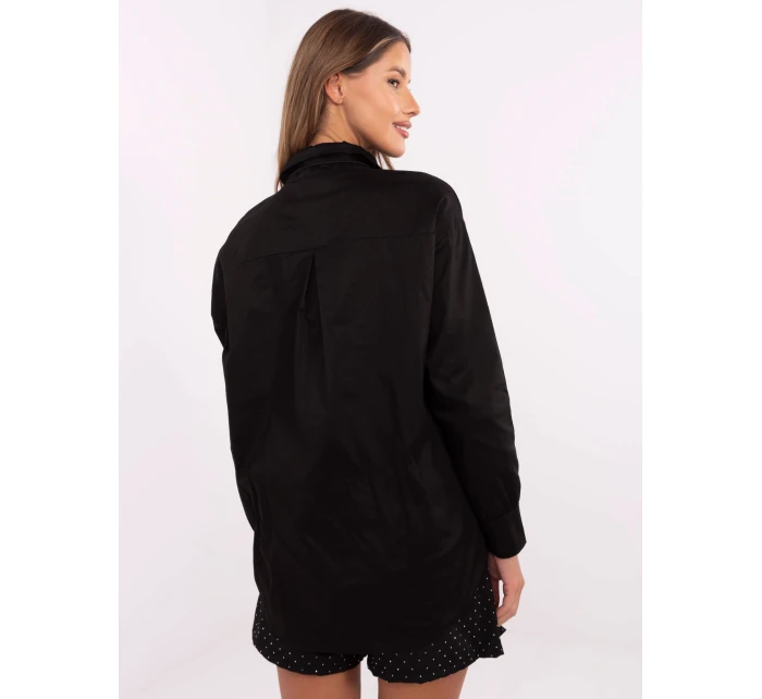 Koszula DHJ KS model 20731498 czarny - FPrice Koszula DHJ KS model 20731498 czarny - FPrice