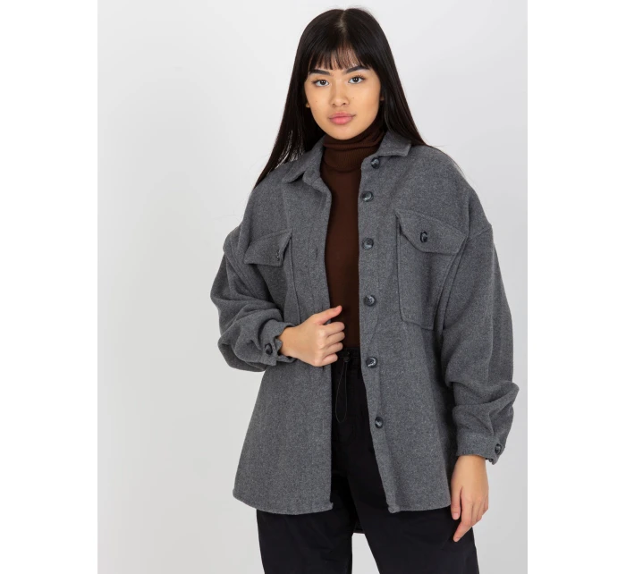 Košile KS tmavě šedá model 17843532 - FPrice