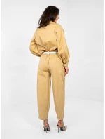 Spodnie IT SP model 21946607 camelowy - FPrice