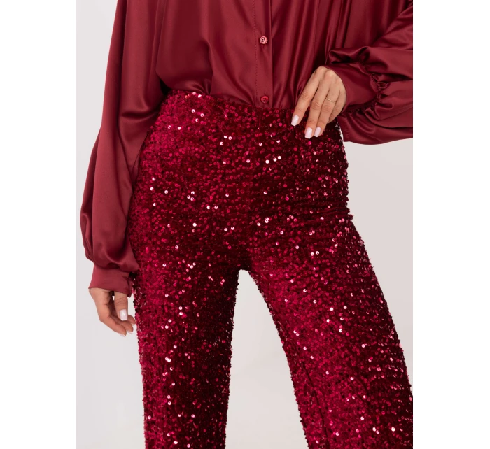 Spodnie MI SP 4323C.28  ciemny brązowy