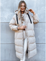 COZYSEASON dámská zimní bunda béžová Dstreet TY3901