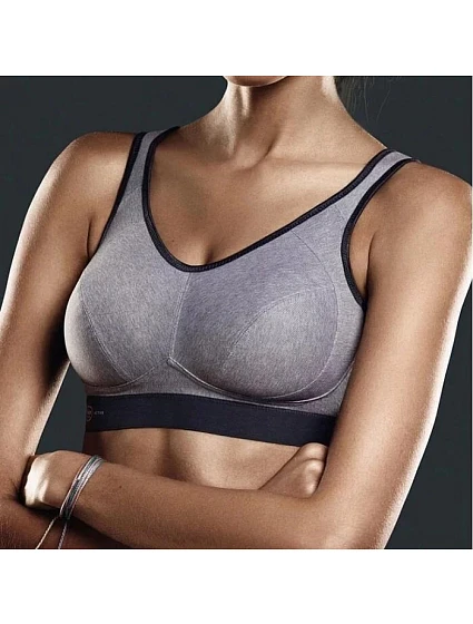 Sportovní podprsenka Extreme Control model 18991006 254 Šedá - Anita