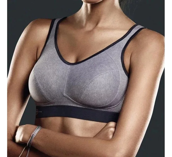 Sportovní podprsenka Extreme Control model 18991006 254 Šedá - Anita Sportovní podprsenka Extreme Control model 18991006 254 Šedá - Anita